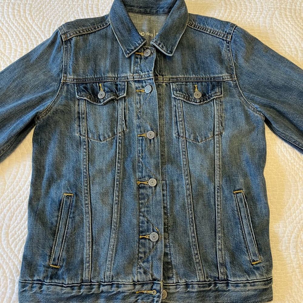 Classic Blue Denim Jacket 100% Cotton
